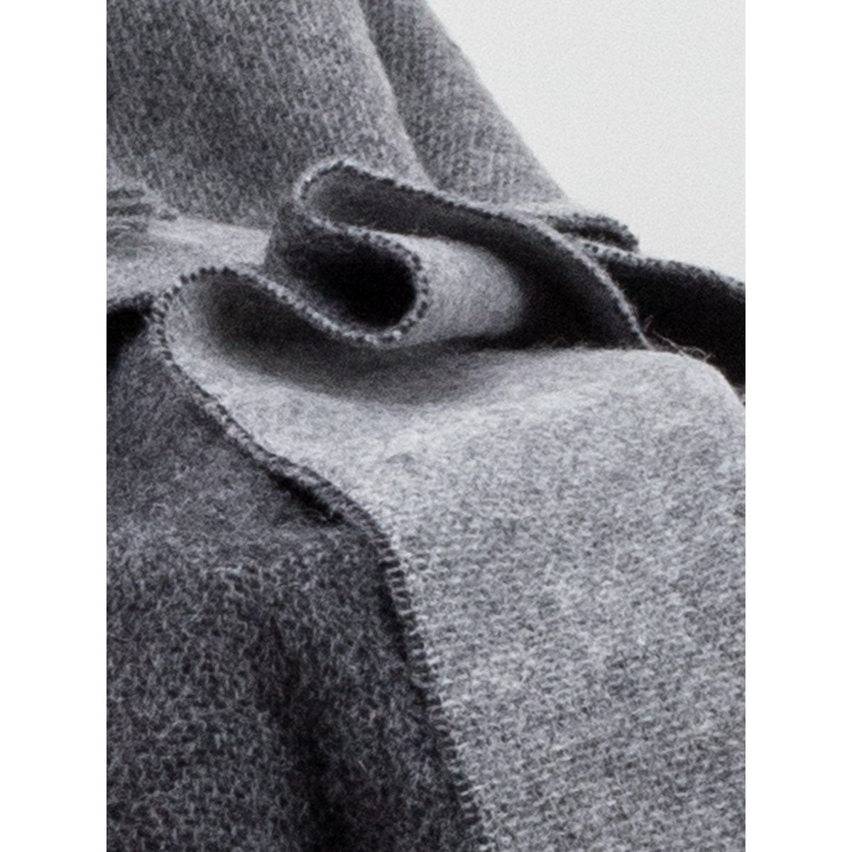 Onyx Reversible Wool Throw