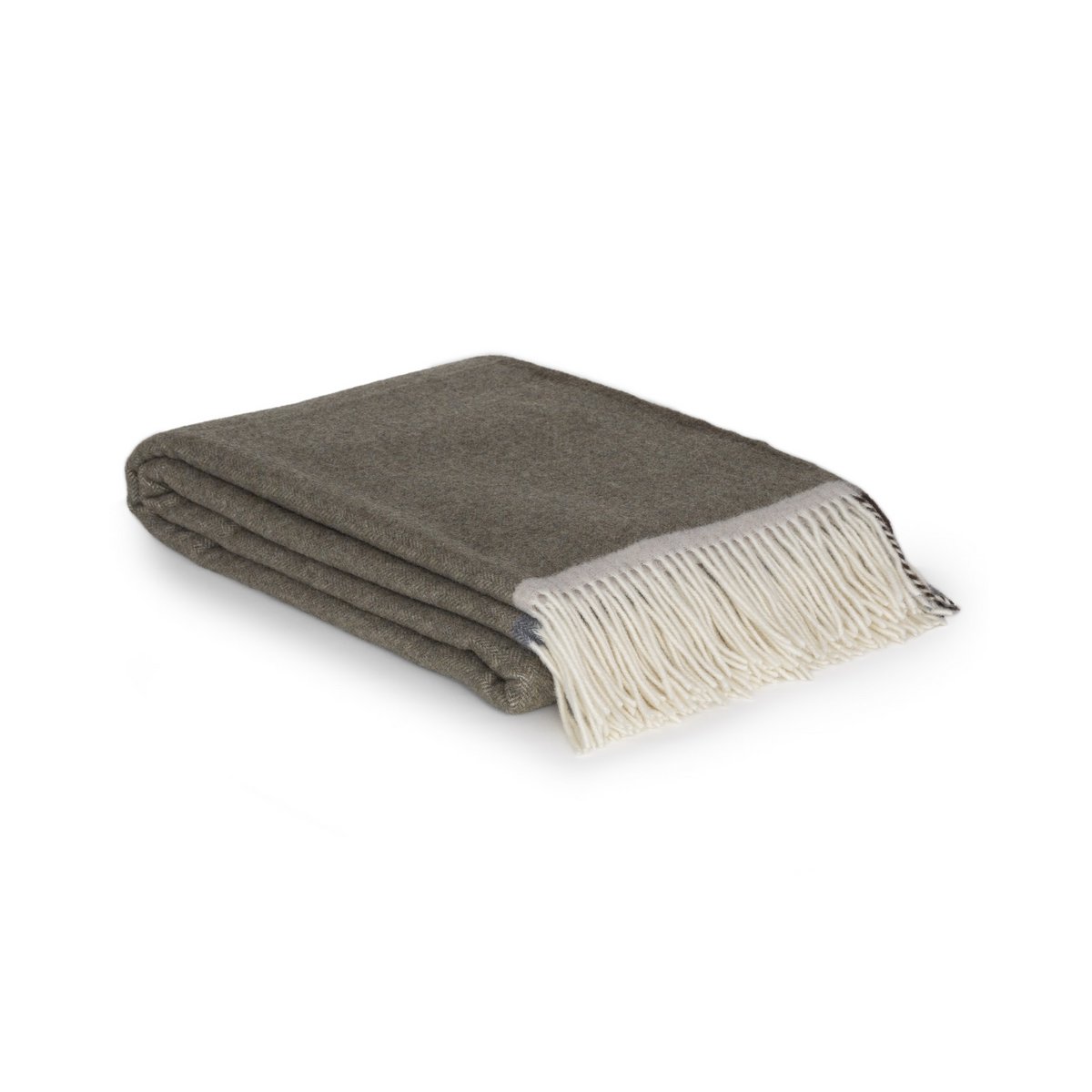 Milano Merino & Cashmere Throw – Verde