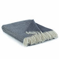 Sienna Wool Throw – Blue
