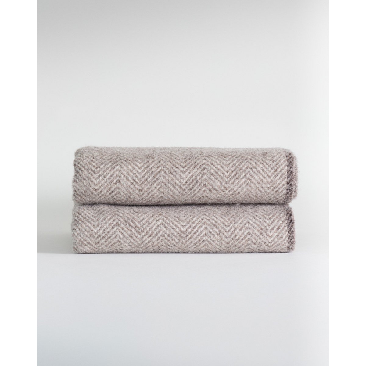 Denver Wool Throw – Beige