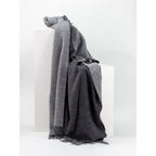 Onyx Reversible Wool Throw