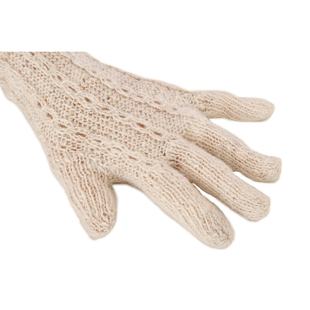 Baby Alpaca Gloves – Beige