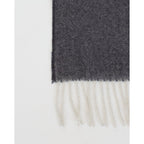 Tibet Cashmere & Merino Throw – Dark Grey