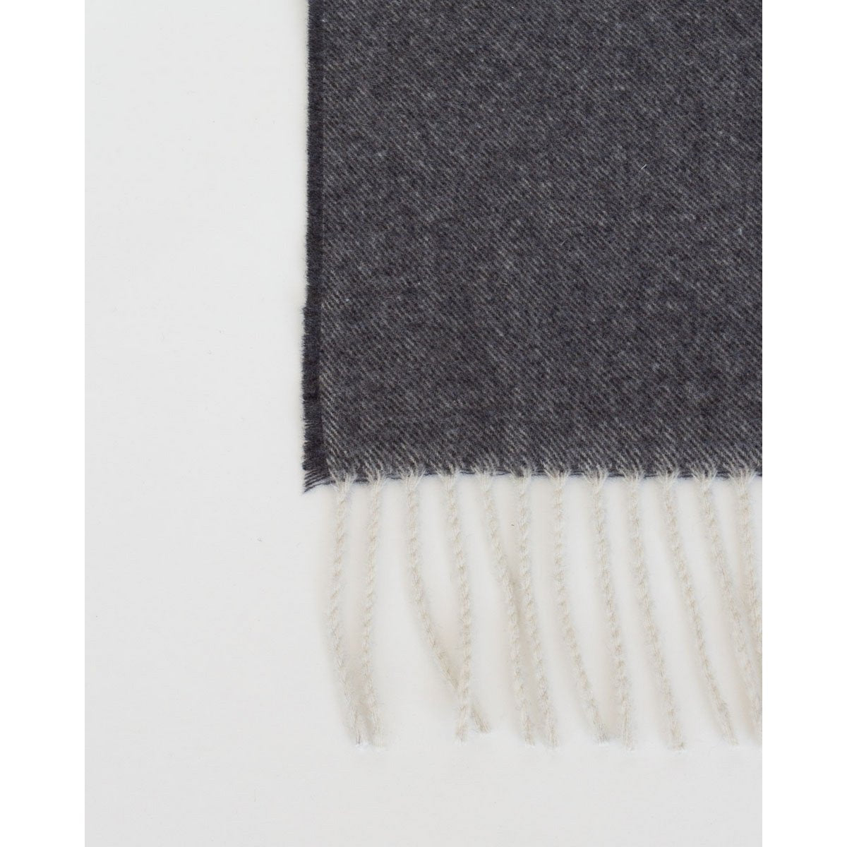 Tibet Cashmere & Merino Throw – Dark Grey