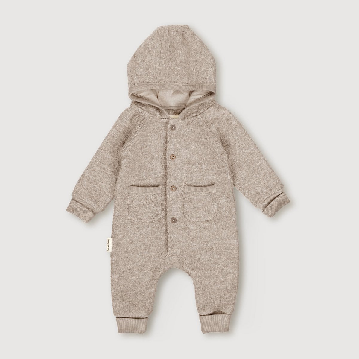 Baby Merino Onepiece – Sand