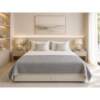 Wool Bed Runner – Wild Dove, 130 × 250 cm