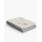 Merino & Cashmere Bed Blanket – Silver Cloud