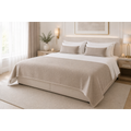 Wool Bed Runner – Eco Fossil, 130 × 250 cm