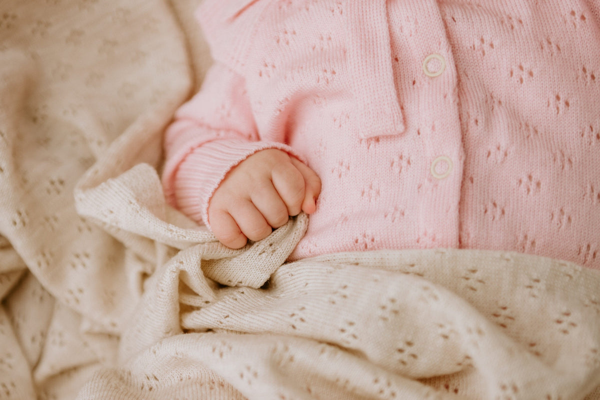 LOVE Gift Set For Baby - Blanket, Romper and Bonnet