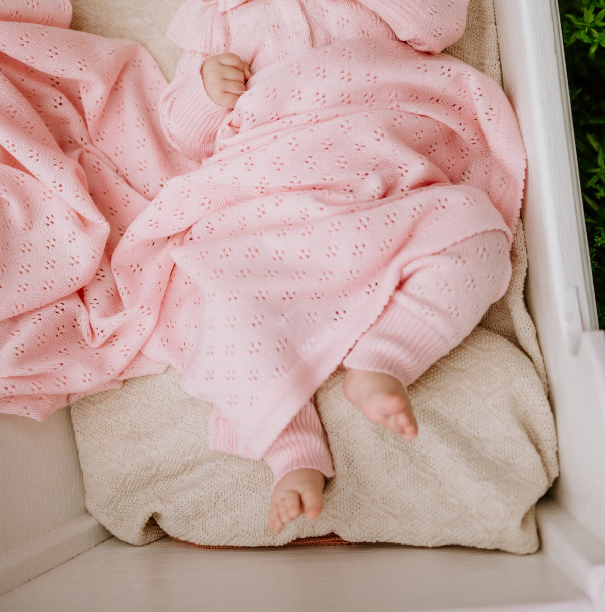LOVE Gift Set For Baby - Blanket and Bonnet